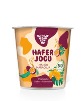 Joghurt Alternative Hafer Mango-Maracuja